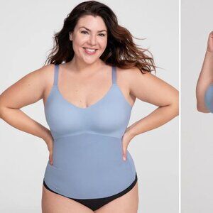 Honeylove Liftwear Cami in Stonewash Blue Shapewear